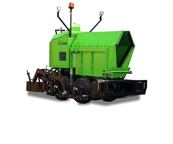 Колесный мини-асфальтоукладчик TICAB MP-1100